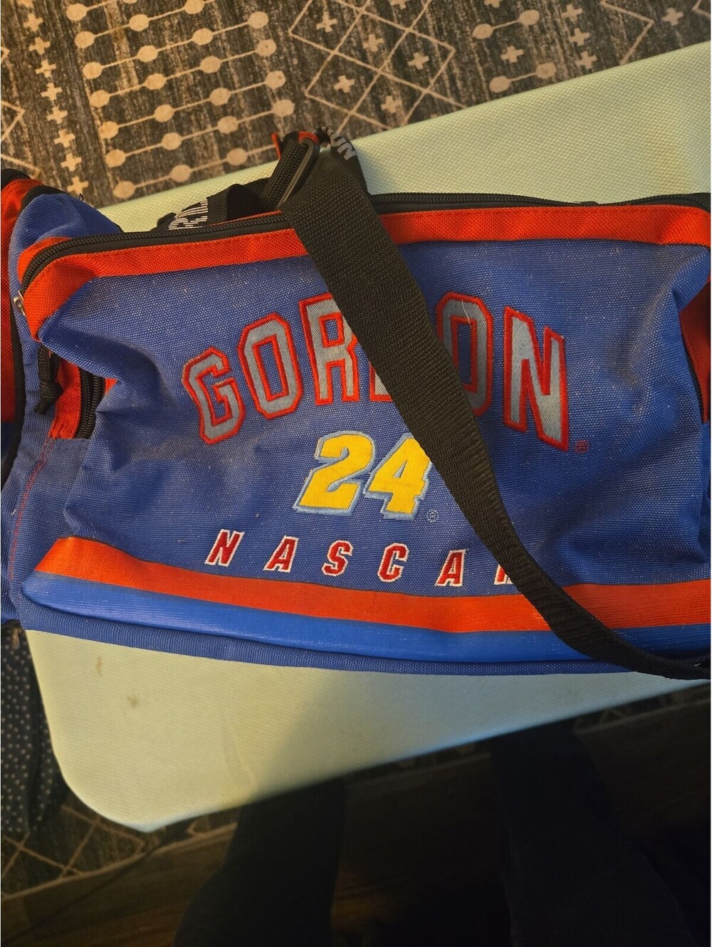 Vintage Jeff Gordon NASCAR #24 Duffle Bag